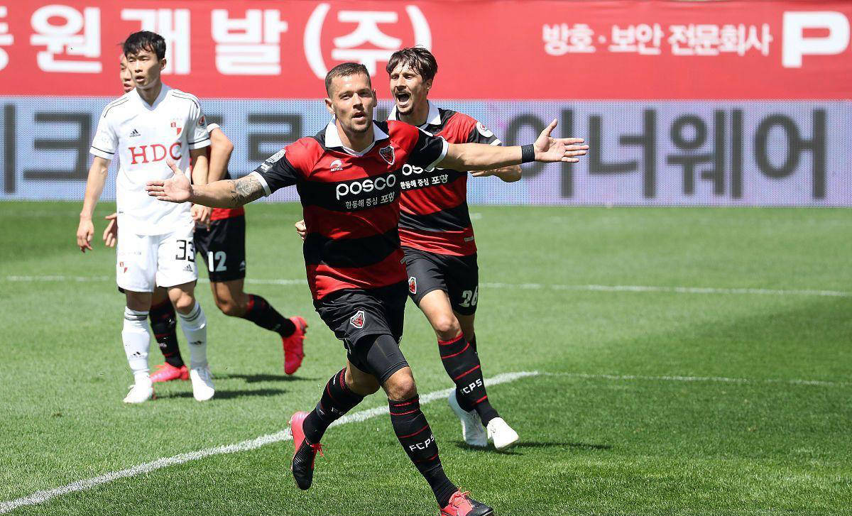 爱游戏官网-关于水原三星击败浦项制铁，取得胜利的信息